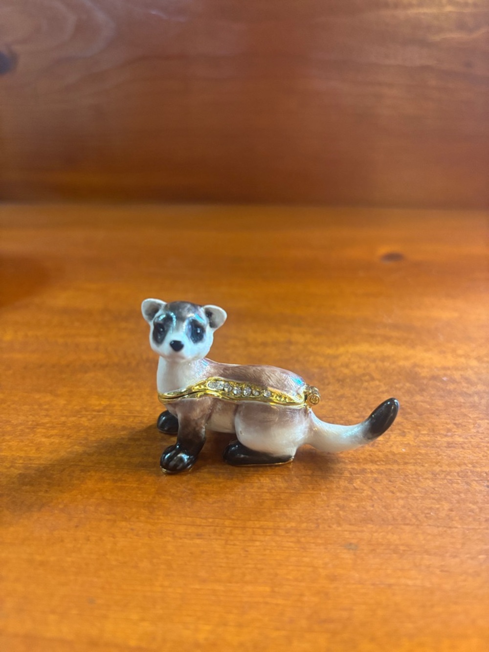 Kingspoint Pet Ferret Mini Trinket Box